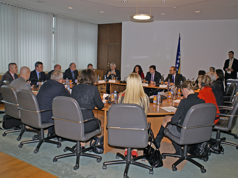 The Collegiums’ Members of both Houses talked with the Delegation of the European Parliament 